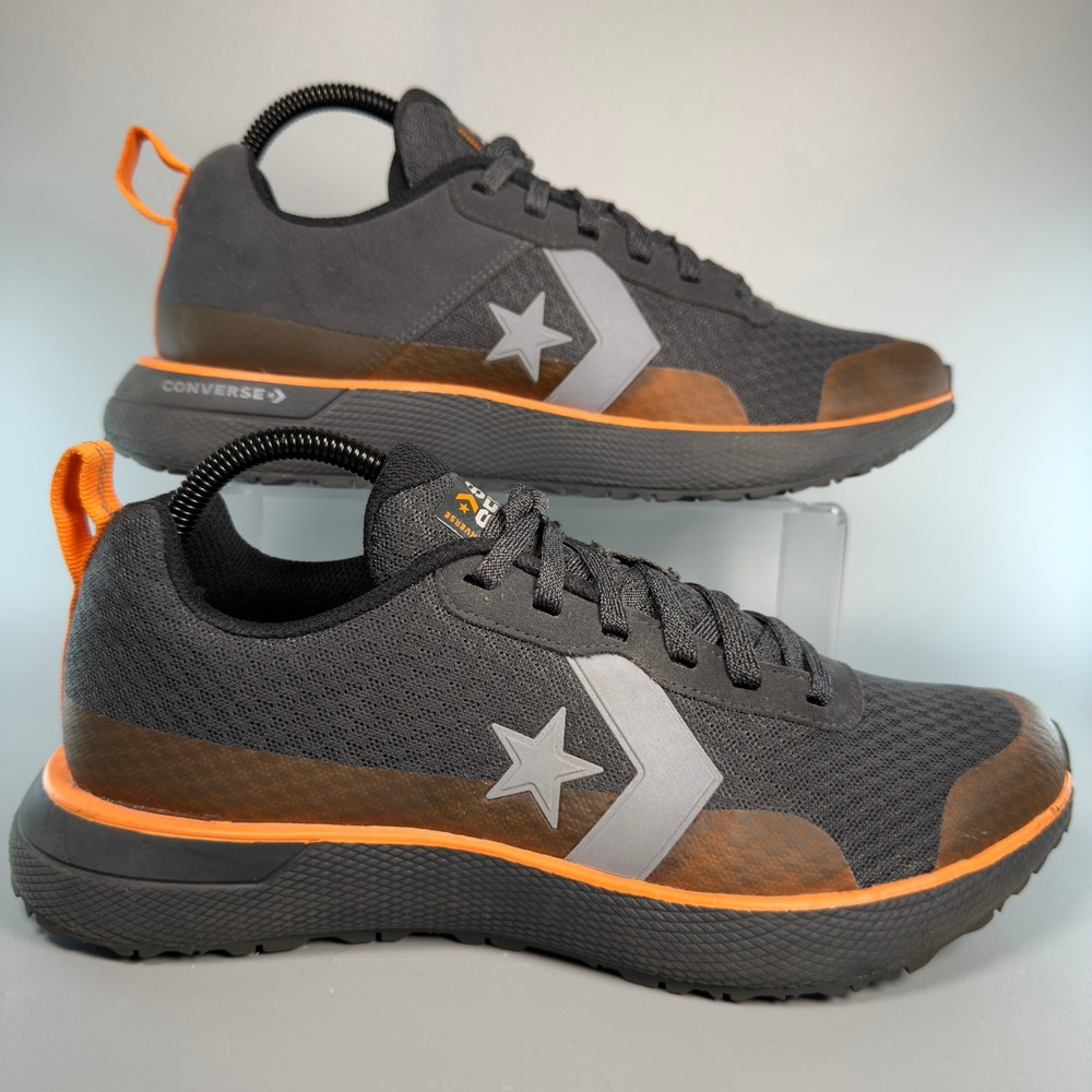 Converse Star Series RN Mens 8 Skate Shoe Tinker Hatfield Black Lace Low Sneaker